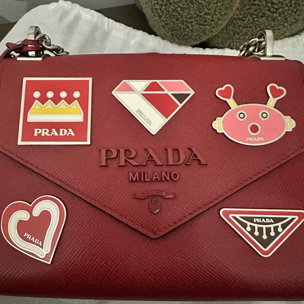 Prada Monochrome Saffiano Leather Shoulder Bag -Special Edition - Picture 2 of 16